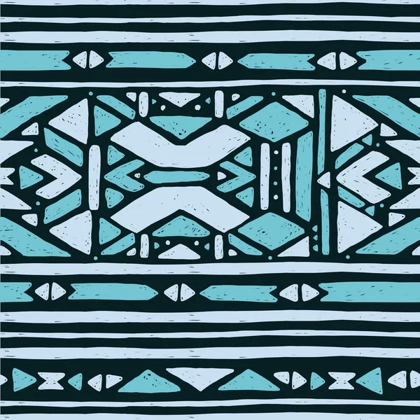 Ikat ornament. Tribal wzór — Wektor stockowy