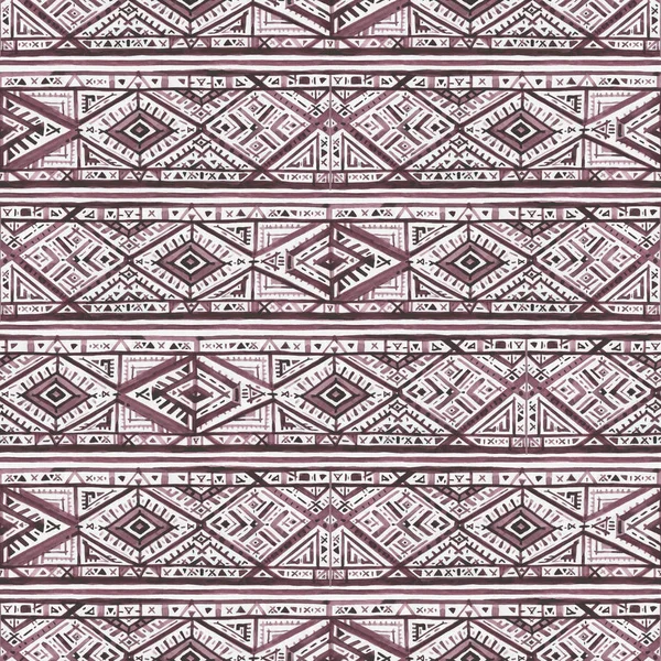 Abstrakt geometrisk print, tribal design. — Stockfoto