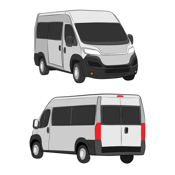 şehir otobüs vektör çizim çizim