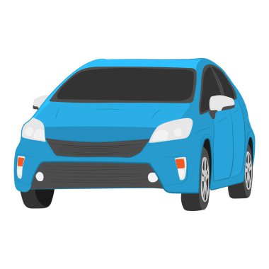 Şehir araba vektör çizim çizim