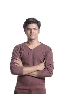 mutlu genç Hintli adam