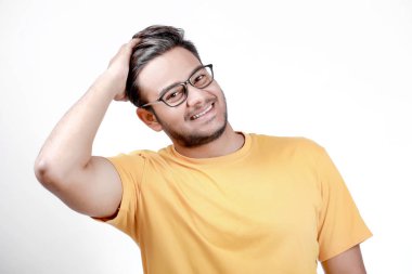 Mutlu genç Hint modeli 