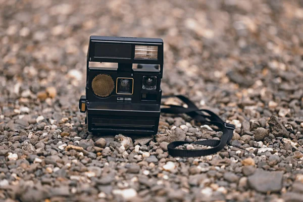 Vecchia Macchina Fotografica Terra — Foto Stock