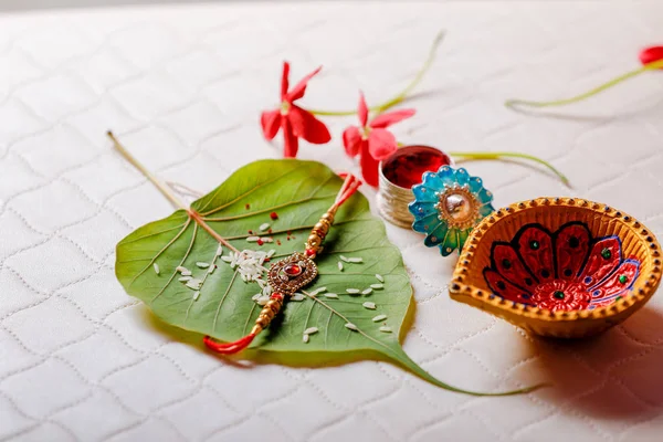 เทศกาลอ นเด Raksha Bandhan — ภาพถ่ายสต็อก