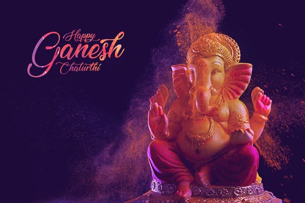 Lord Ganesha Festiwal Ganesh — Zdjęcie stockowe