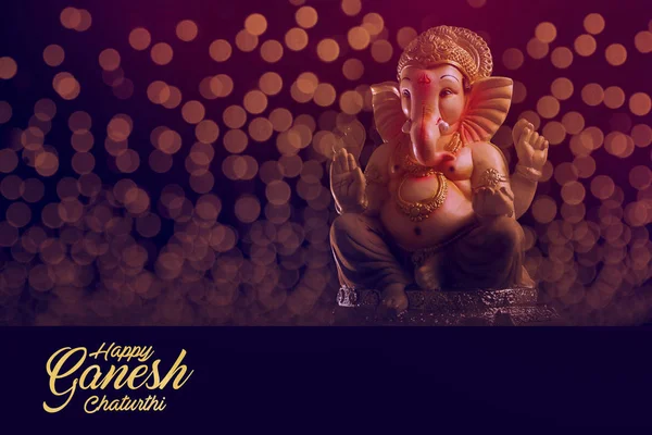 Lord Ganesha Festiwal Ganesh — Zdjęcie stockowe