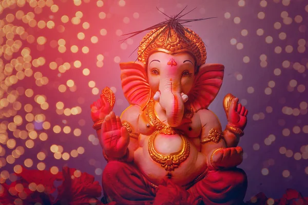 Lord Ganesha Ganesh Festivali — Stok fotoğraf