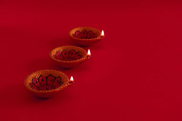 Hint Festivali Diwali Diwali Lamba — Stok fotoğraf