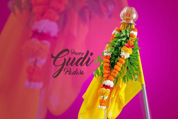 Gudi Padwa Marathi Újév — Stock Fotó