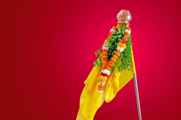 Gudi Padwa Marathi Nowy Rok — Zdjęcie stockowe