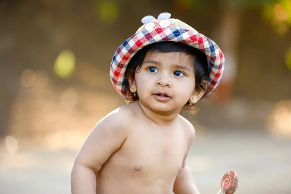 Mignon Bébé Indien — Photo