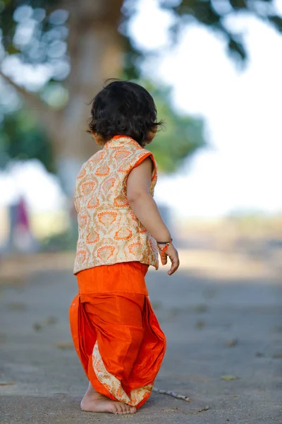 Indian Child Traditional Wear — Photo