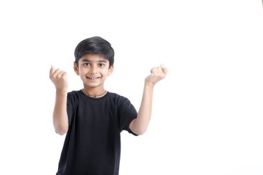 Joyful Indian Little boy 