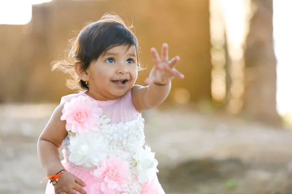 Милая Индийская Малышка — стоковое фото