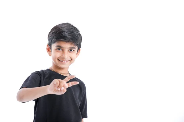 Joyful Indian Little Boy — Φωτογραφία Αρχείου