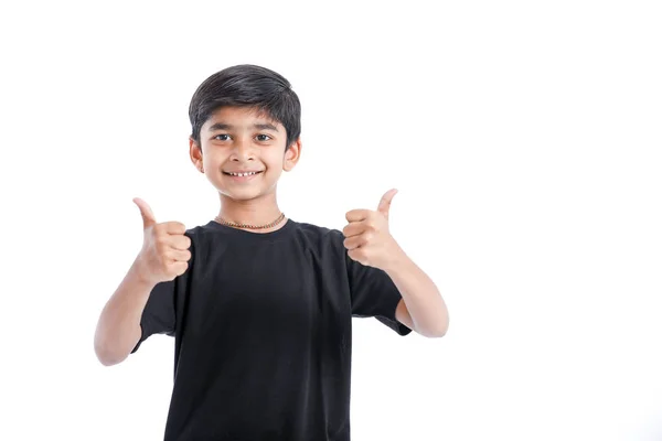 Joyful Indian Little Boy — Foto Stock