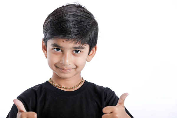 Joyful Indian Little Boy — Foto Stock