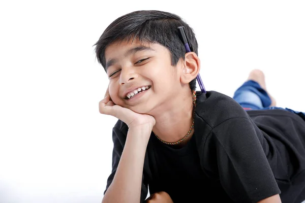 Joyful Indian Little Boy — Foto de Stock