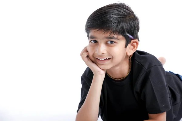 Joyful Indian Little Boy — стоковое фото