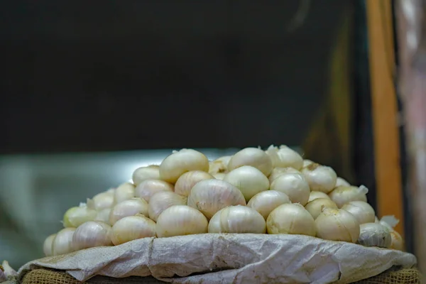 Loja Legumes Frescos Mercado Indiano — Fotografia de Stock