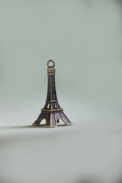 Travel Concept Eiffel Tower Miniature — стоковое фото