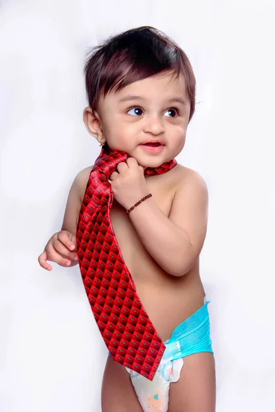 Indian Baby Boy Tie — Stockfoto