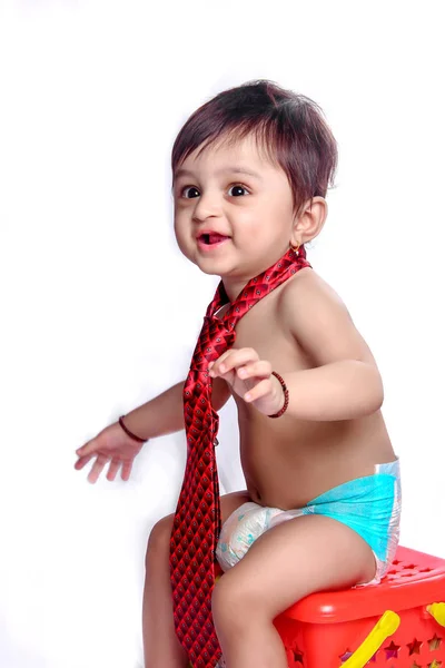 Indian Baby Boy Tie — Stockfoto