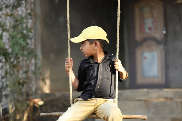 Cute Indian Child Multiple Expression — Foto de Stock