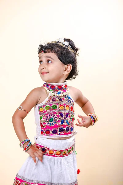 Cute Indian Little Girl Child — Zdjęcie stockowe