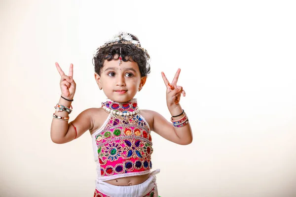 Cute Indian Little Girl Child —  Fotos de Stock