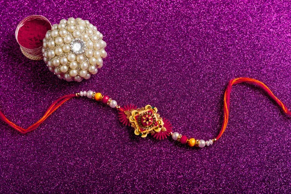 เทศกาลอ นเด Raksha Bandhan Rakhi — ภาพถ่ายสต็อก