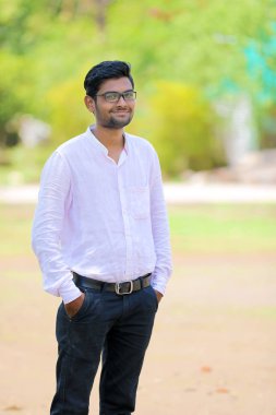 young man , collage student 