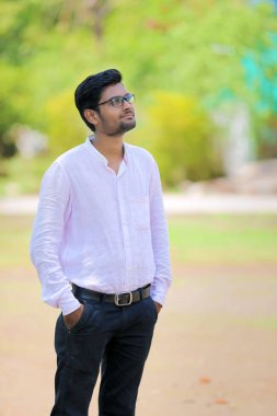 young man , collage student 