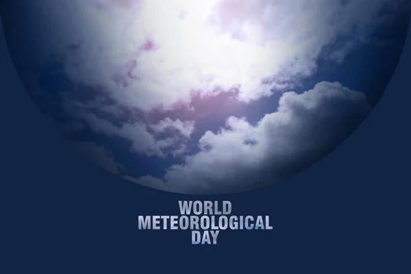 World meteorological day , weather report