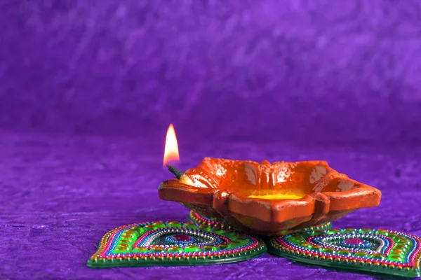 Festivalul Indian Lampă Diwali — Fotografie, imagine de stoc