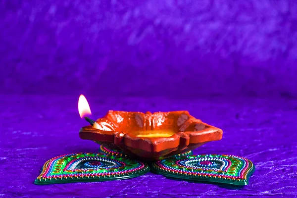 Indisk Festival Diwali Lampe - Stock-foto