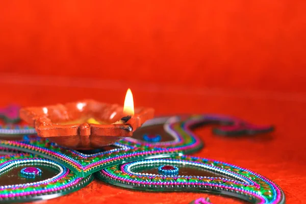 เทศกาลอ นเด โคมไฟ Diwali — ภาพถ่ายสต็อก
