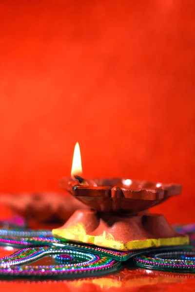 Indisk Festival Diwali Lampe – stockfoto