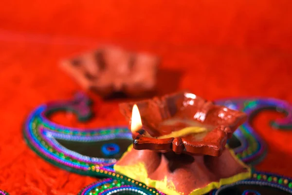 Indian Festival Diwali Lamp — Stock Photo, Image