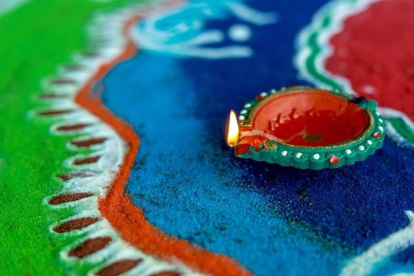 Indian Festival Diwali Lamp — Stock Photo, Image