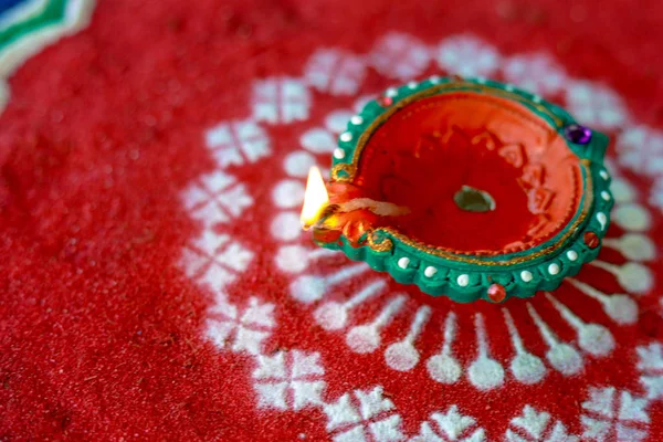 Indian Festival Diwali Lamp — Stock Photo, Image