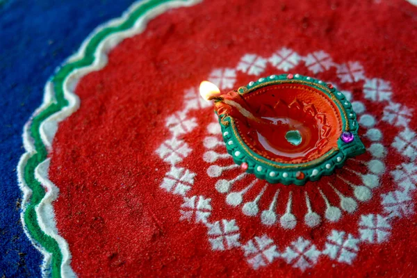 Indyjski Diwali Święto Świateł — Zdjęcie stockowe