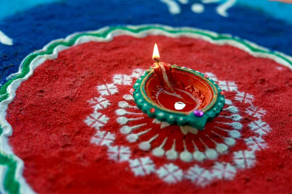 Indyjski Diwali Święto Świateł — Zdjęcie stockowe
