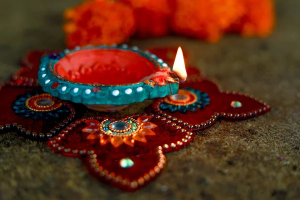 Hint Festivali Diwali Lamba — Stok fotoğraf