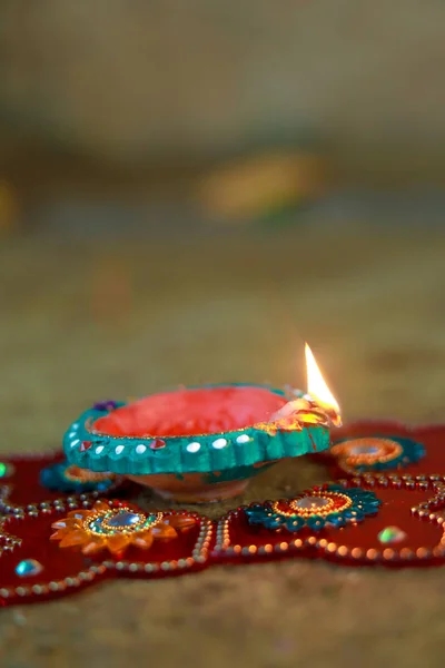 Hint Festivali Diwali Lamba — Stok fotoğraf