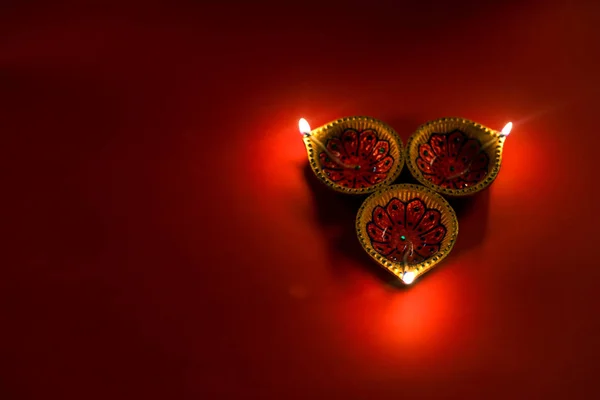 Indian Festival Diwali Lamp — Stock Photo, Image