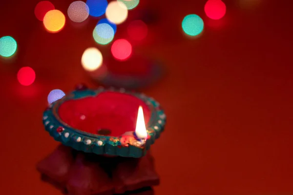 Indische Festival Diwali Lampe — Stockfoto