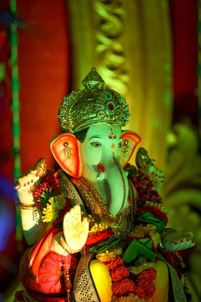Herre Ganesha Ganesafestivalen – stockfoto