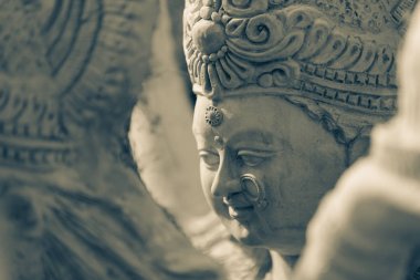 Sculpture of goddess durga