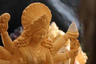 Sculpture of goddess durga